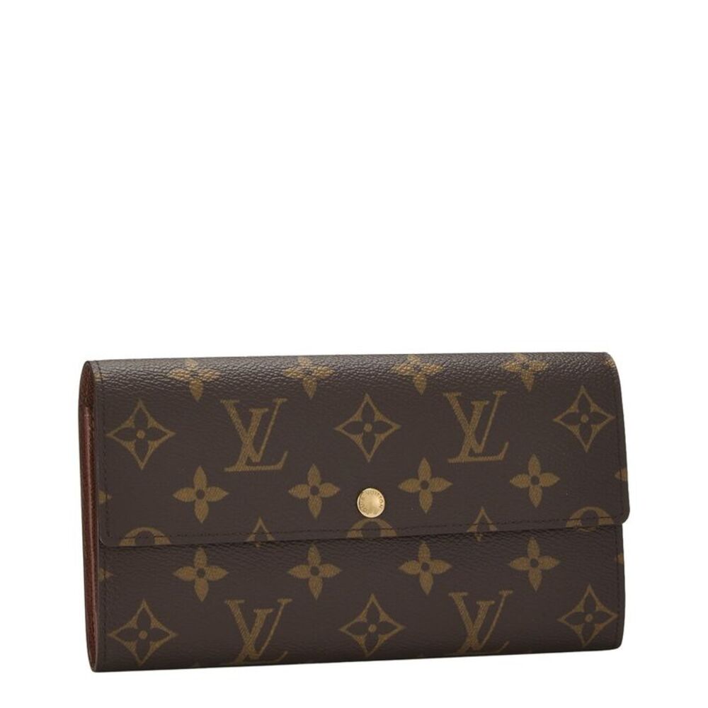 Louis Vuitton Brown Monogram Coated Canvas Porte Monnaie Credit - Picture 2 of 3